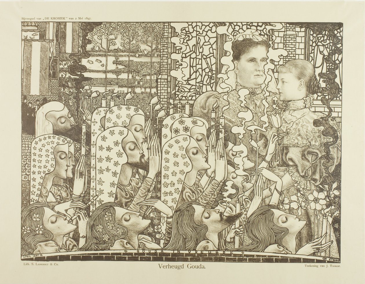 Šťastná Gouda od Jan Toorop