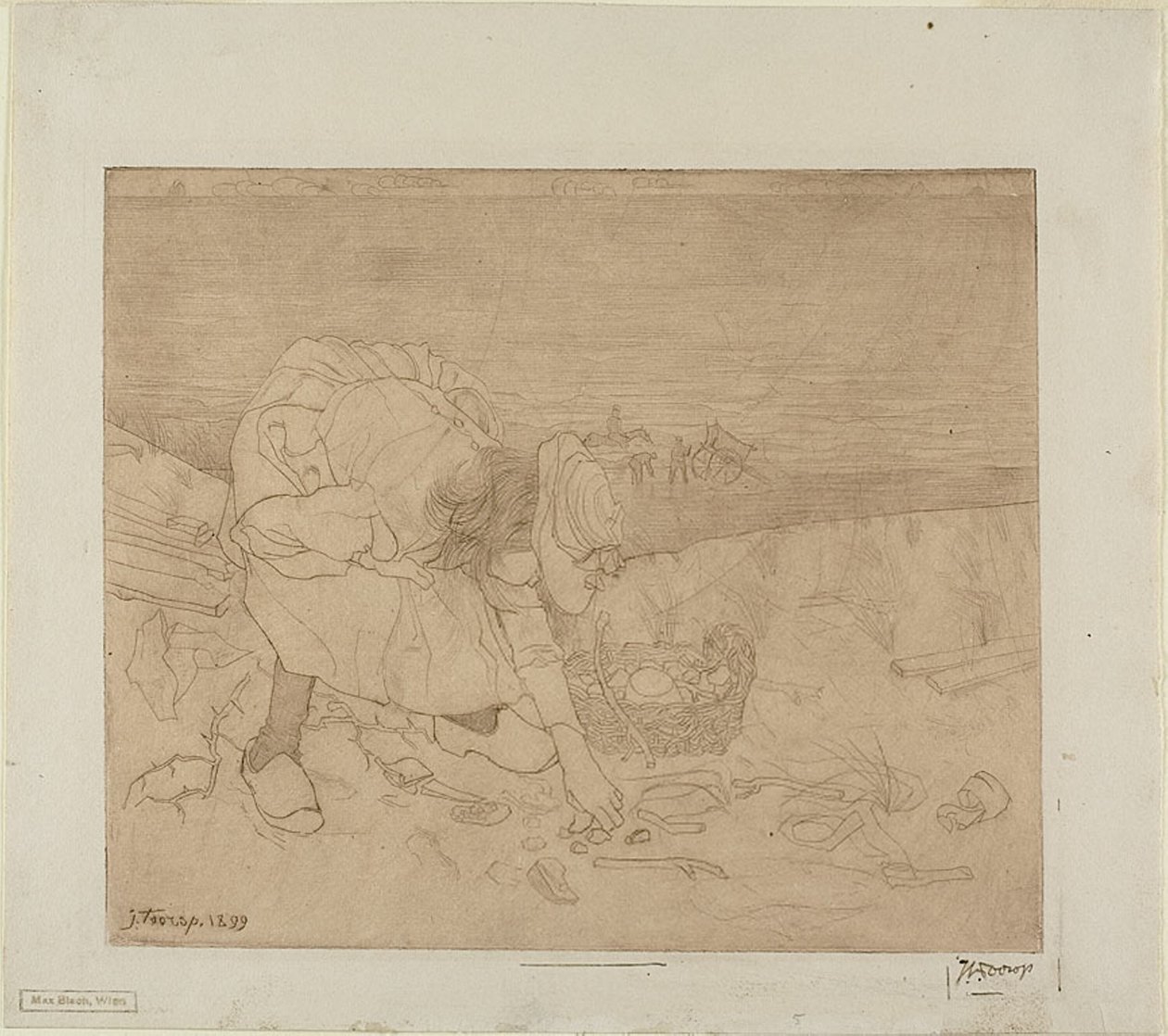 Sprokelend Druh od Jan Toorop