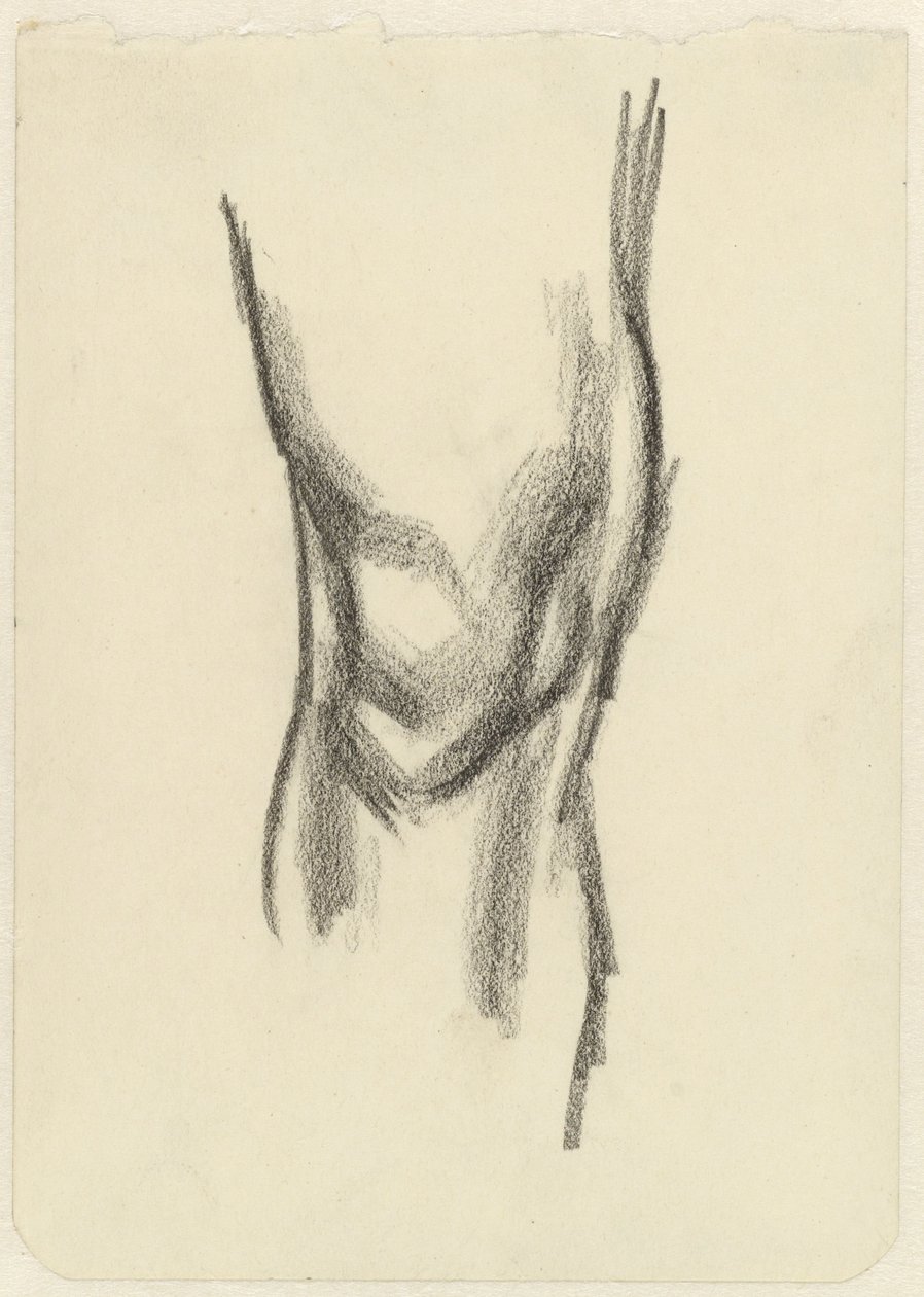 Studie kolena od Jan Toorop