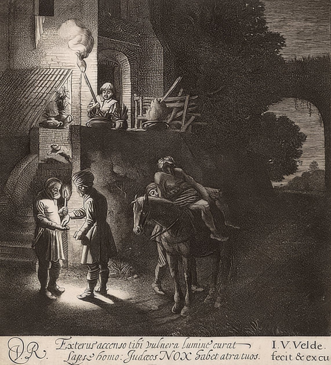Dobrý samaritán. (nedatováno) od Jan Van de Velde
