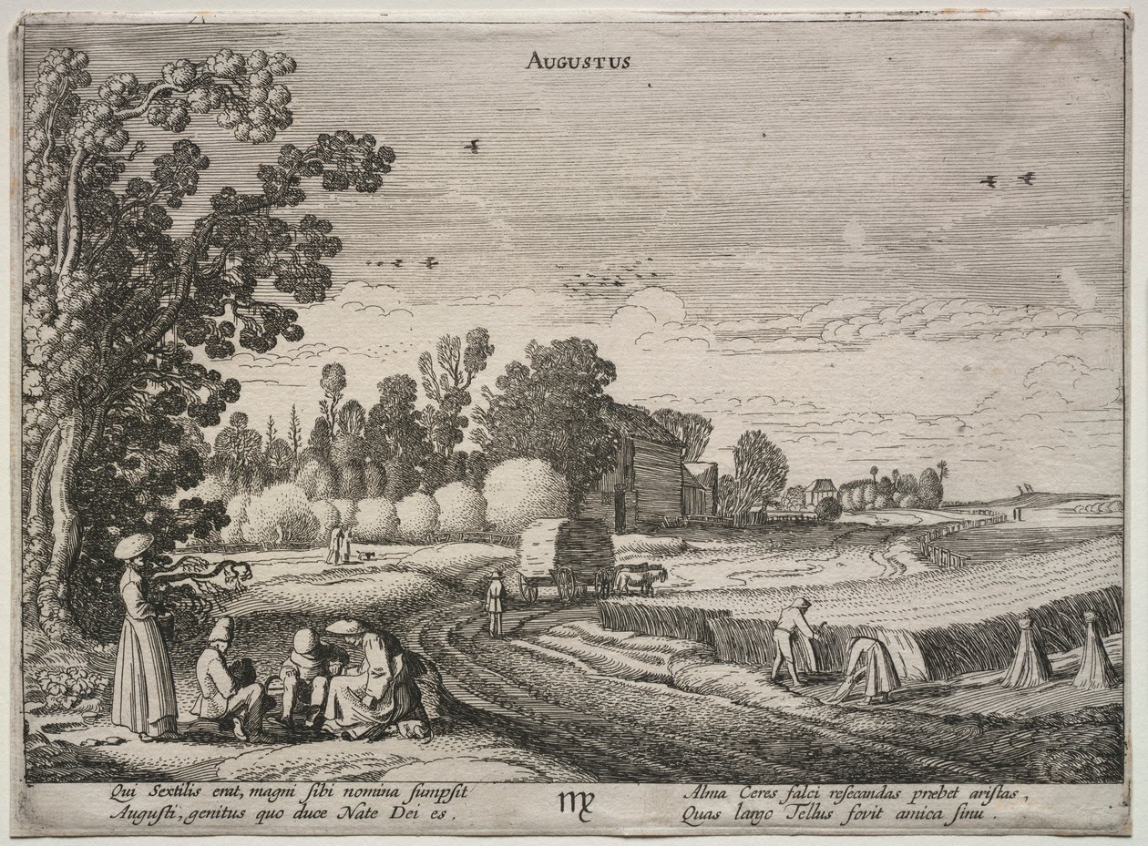 Dvanáct měsíců: srpen. od Jan Van de Velde