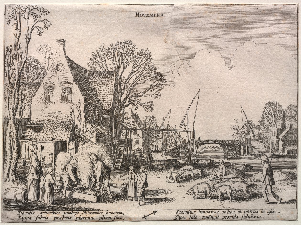 Dvanáct měsíců: listopad. od Jan Van de Velde