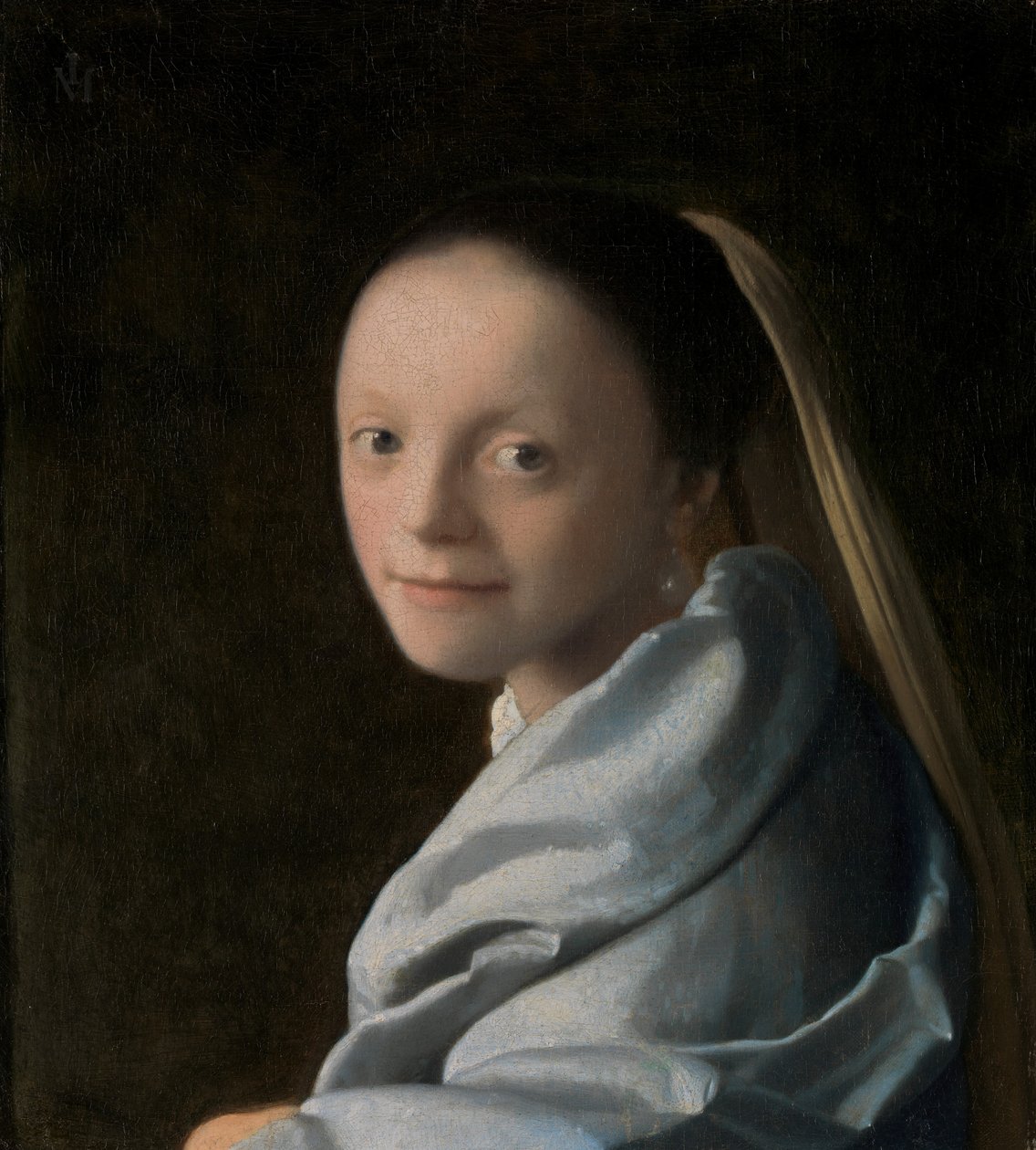Studie mladé ženy, ca. 1665-67. od Jan Vermeer van Delft