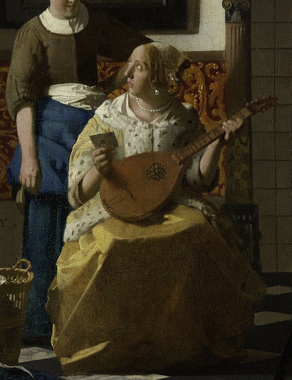 Milostný dopis, cca 1669-70 od Jan Vermeer van Delft