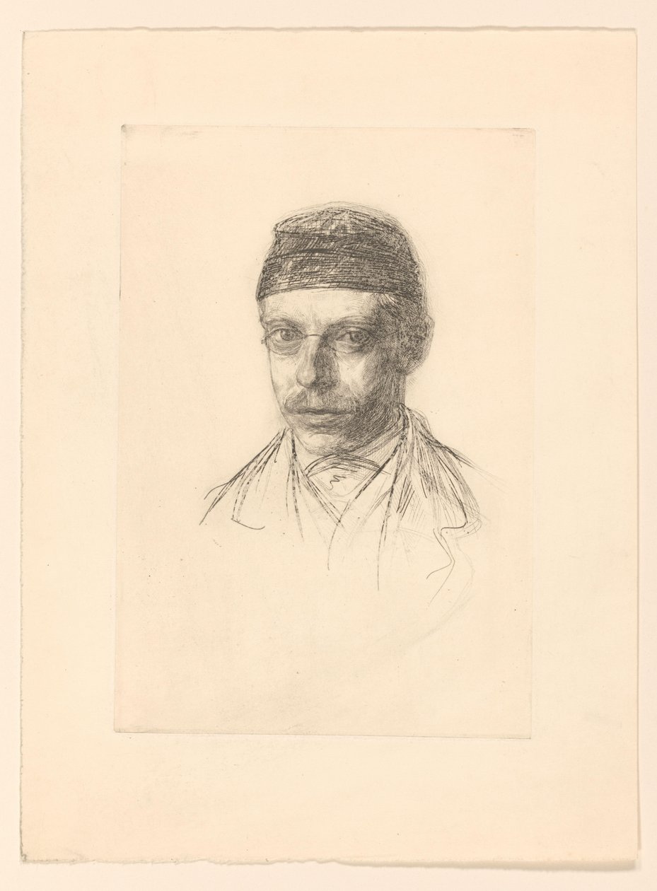 Portrét Charlese Mariuse van Deventera od Jan Veth