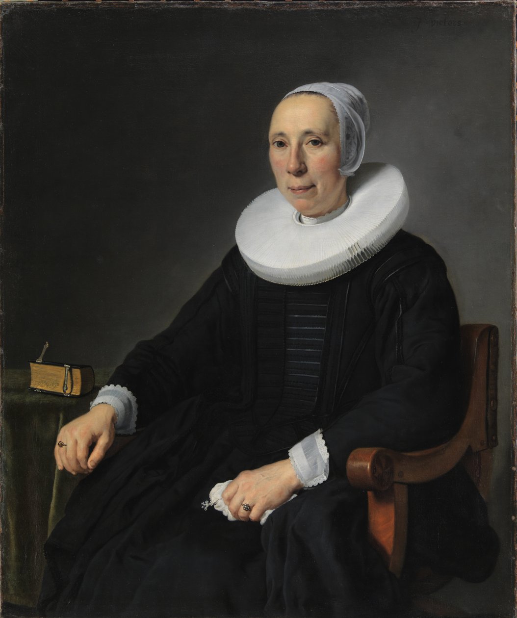Portrét dámy od Jan Victors