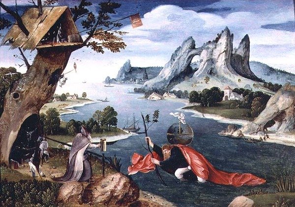 St. Christopher (panel) od Jan Wellens de Cock