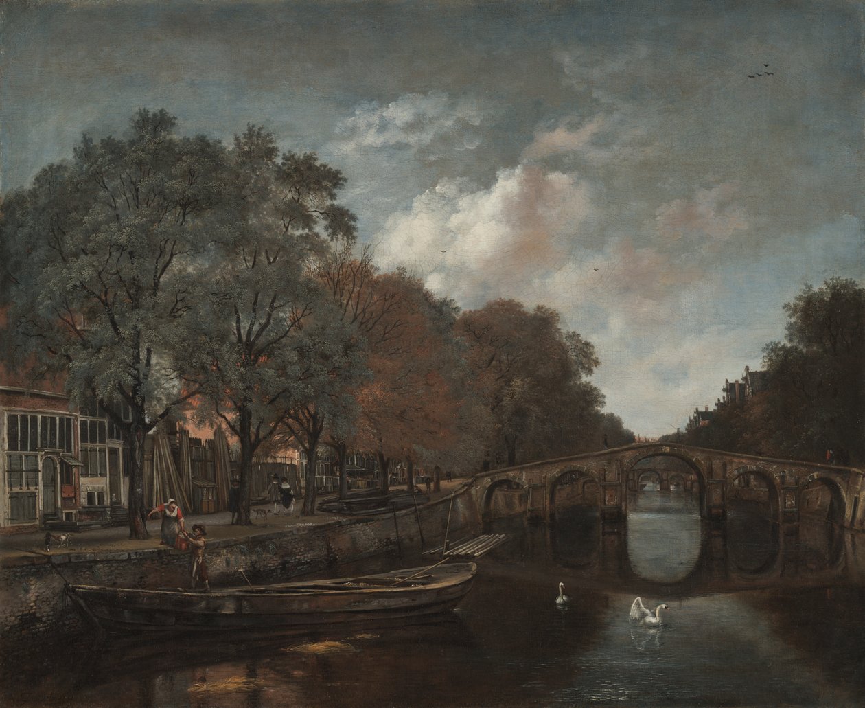 Herengracht, Amsterdam od Jan Wijnants