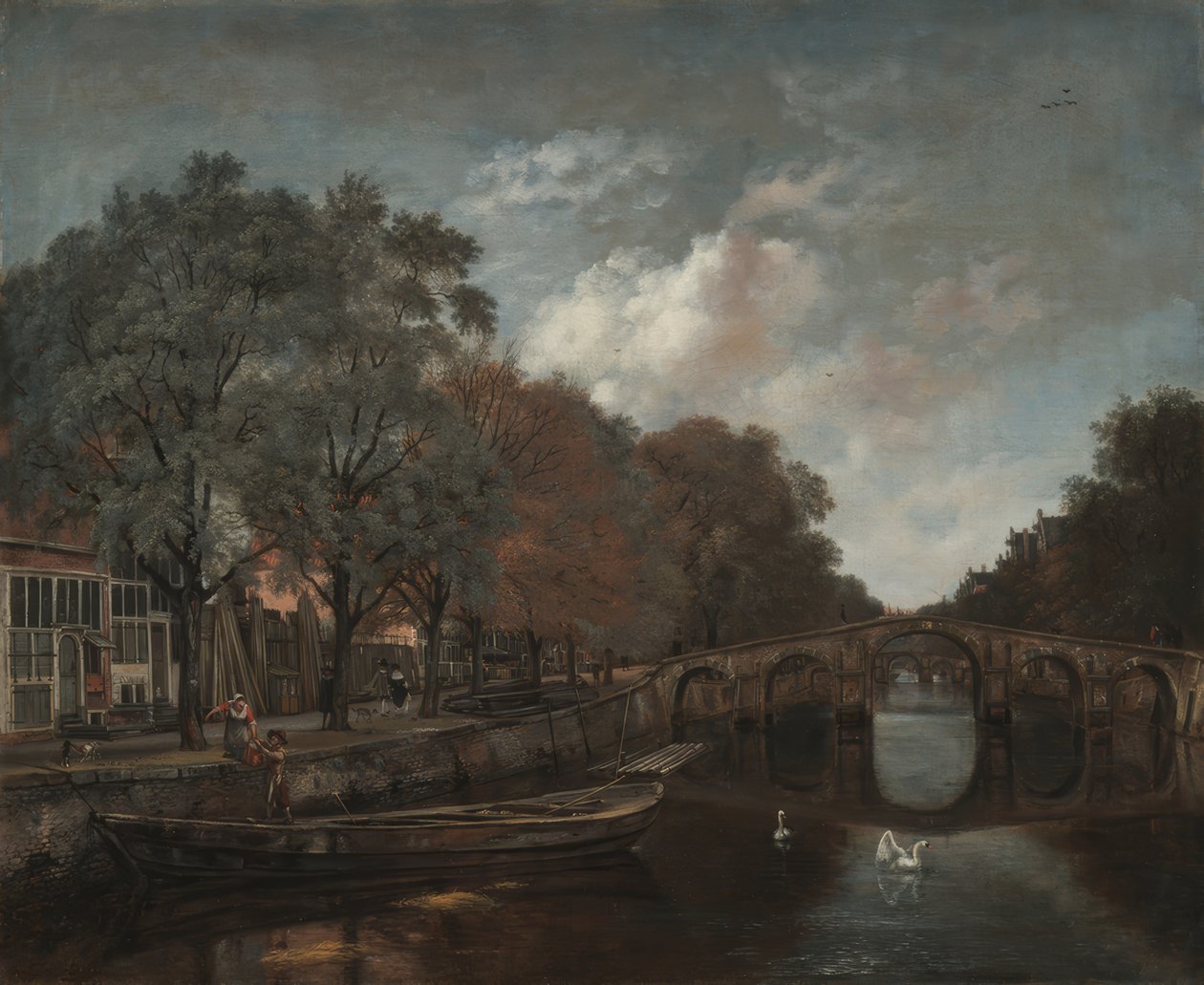 Herengracht, Amsterdam od Jan Wijnants