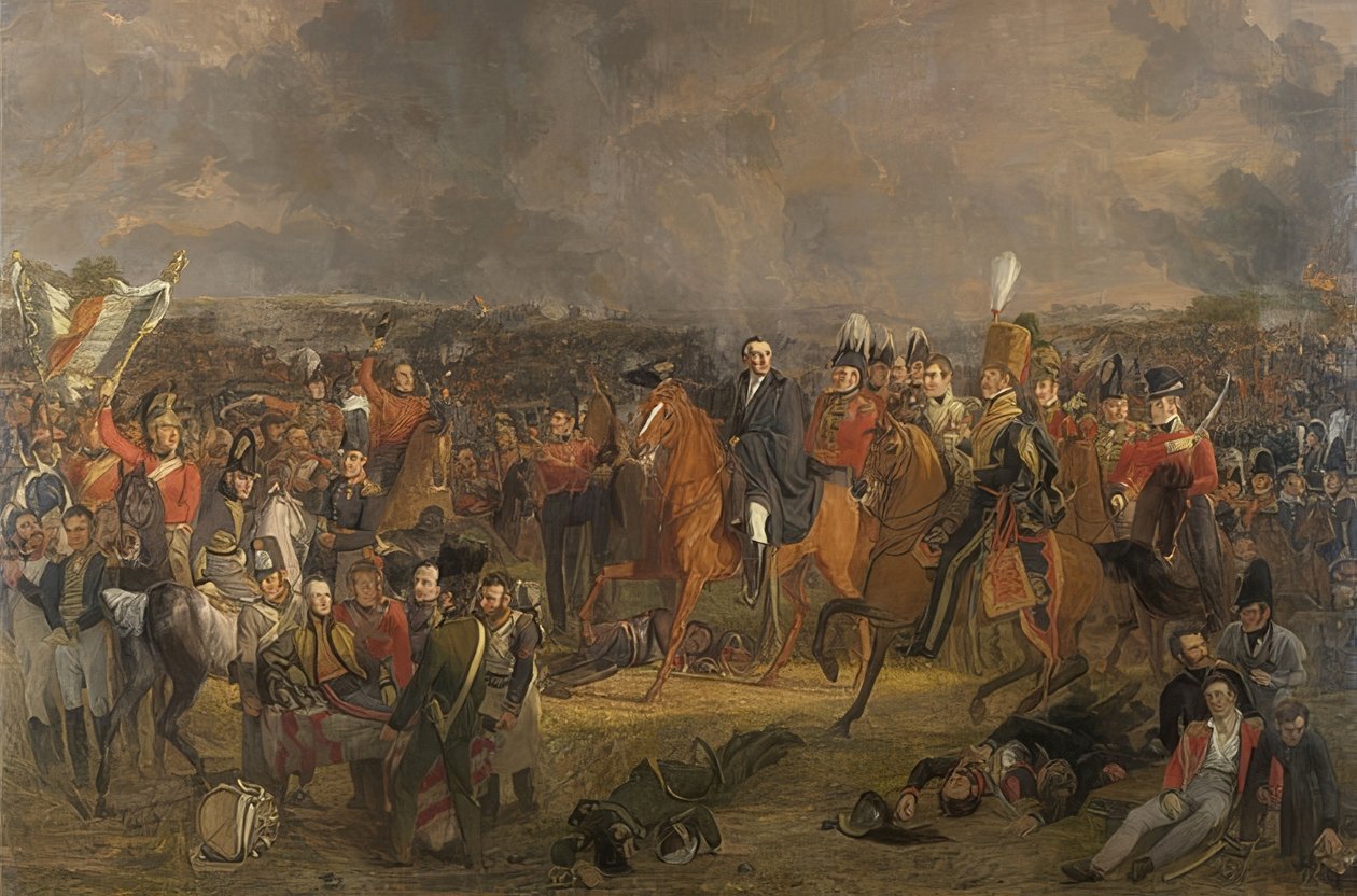 Bitva u Waterloo. 1824 od Jan Willem Pieneman