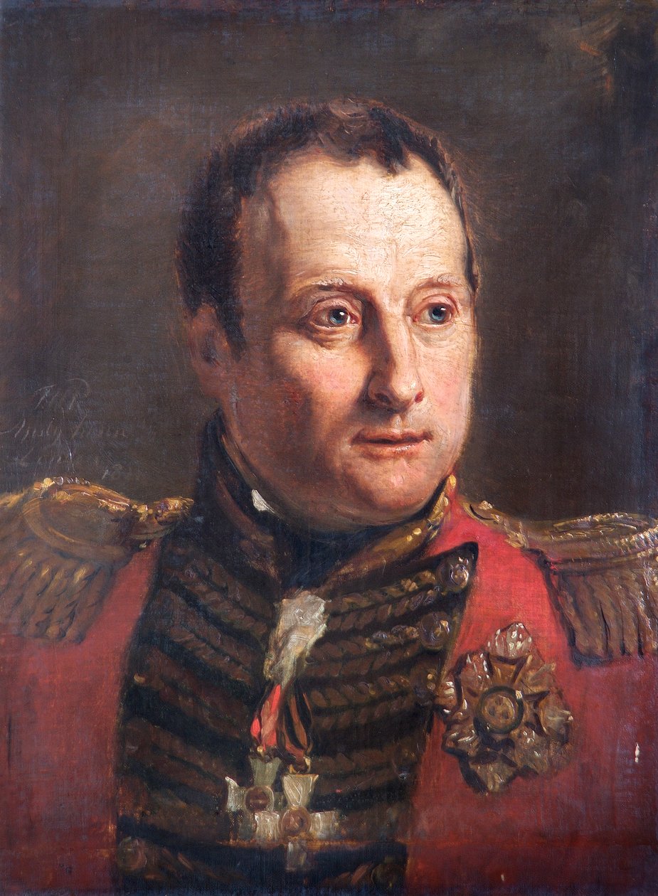General Rowland Hill (olej na plátně) od Jan Willem Pieneman