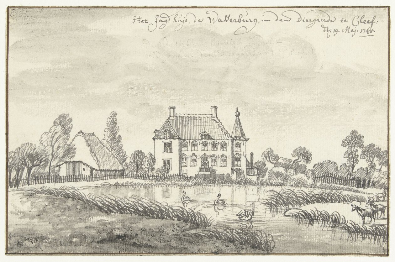 Dům Wasserburg, Kleve od Jan de Beijer