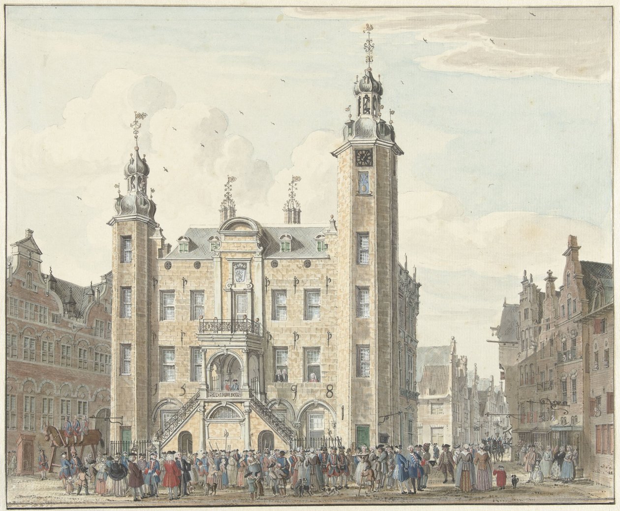 Radnice Venlo od Jan de Beijer