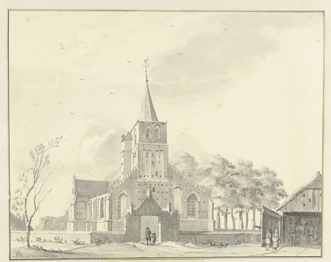 Kostel Tongeren od Jan de Beijer