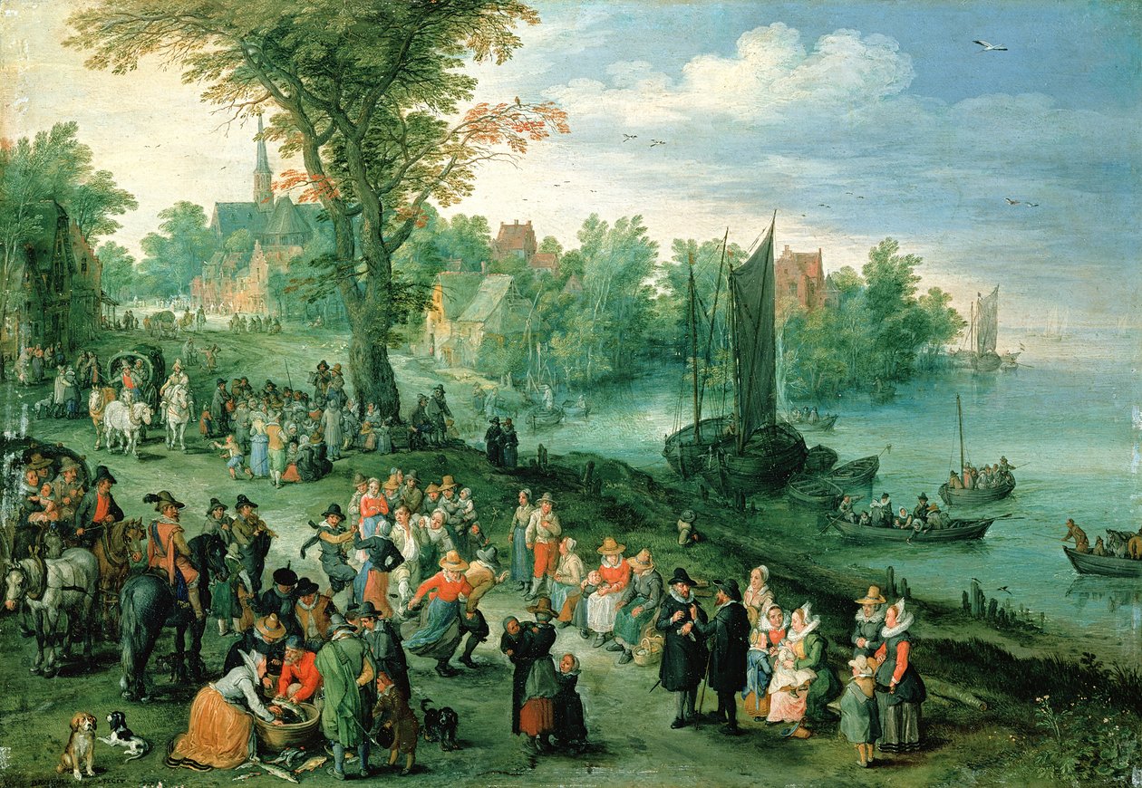 Neznámý obrázek od Jan the Elder Brueghel