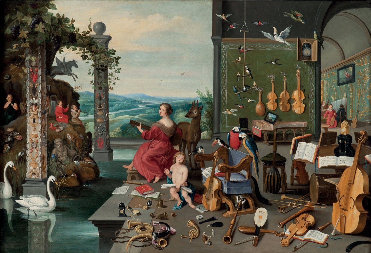 zaječel od Jan the Younger Brueghel