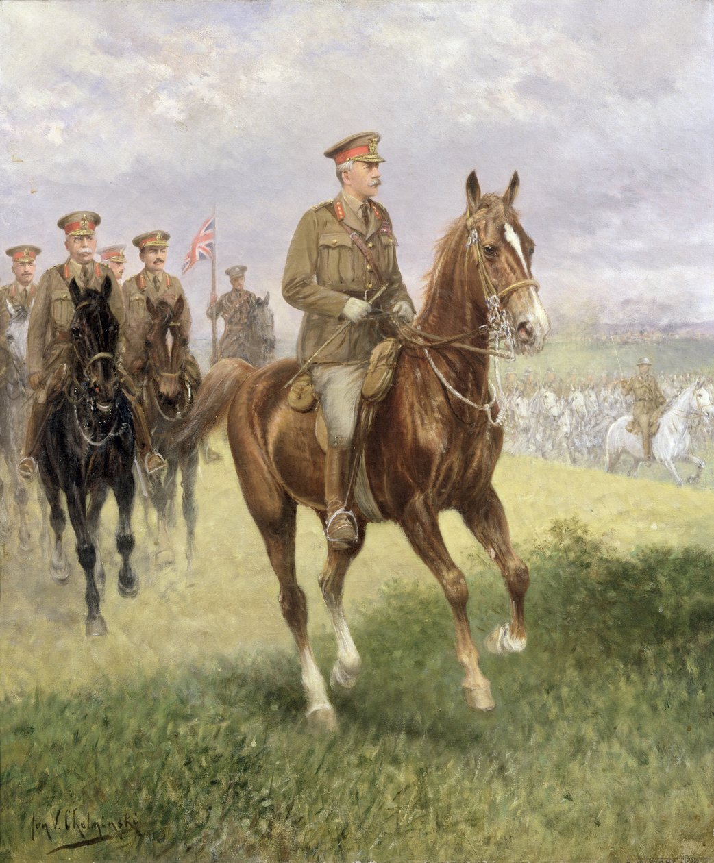 Polní maršál Haig (1861-1928) od Jan van Chelminski