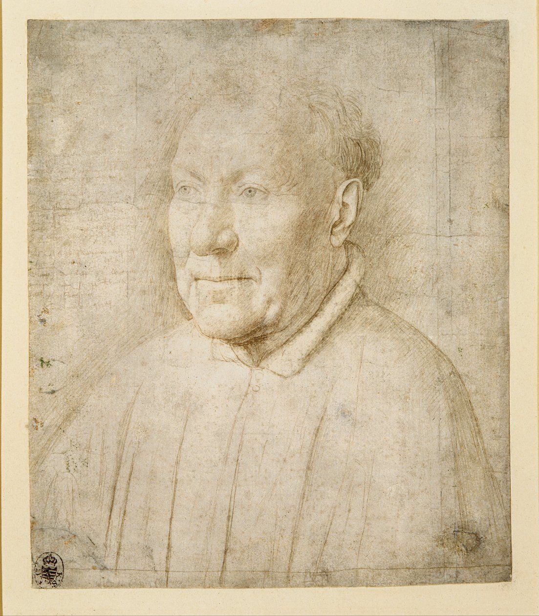 Portrét kardinála Niccolò Albergatiho od Jan van Eyck