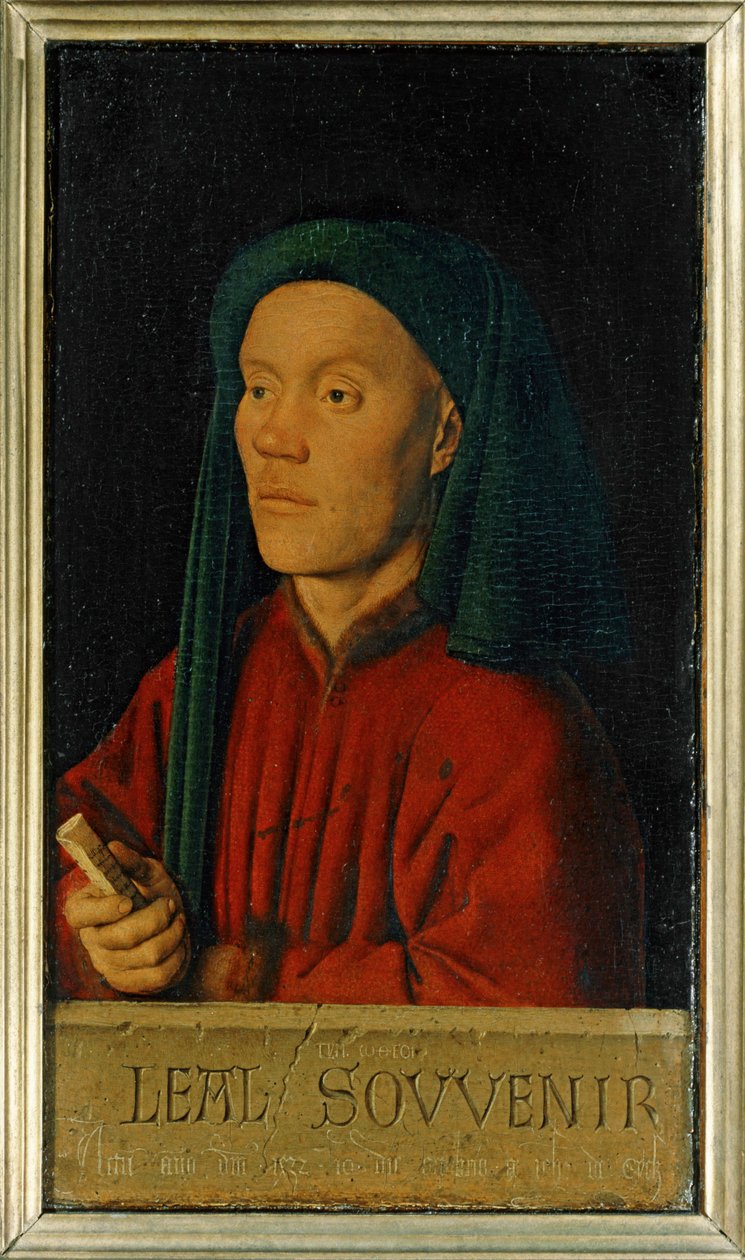 Portrét mladého muže ... od Jan van Eyck