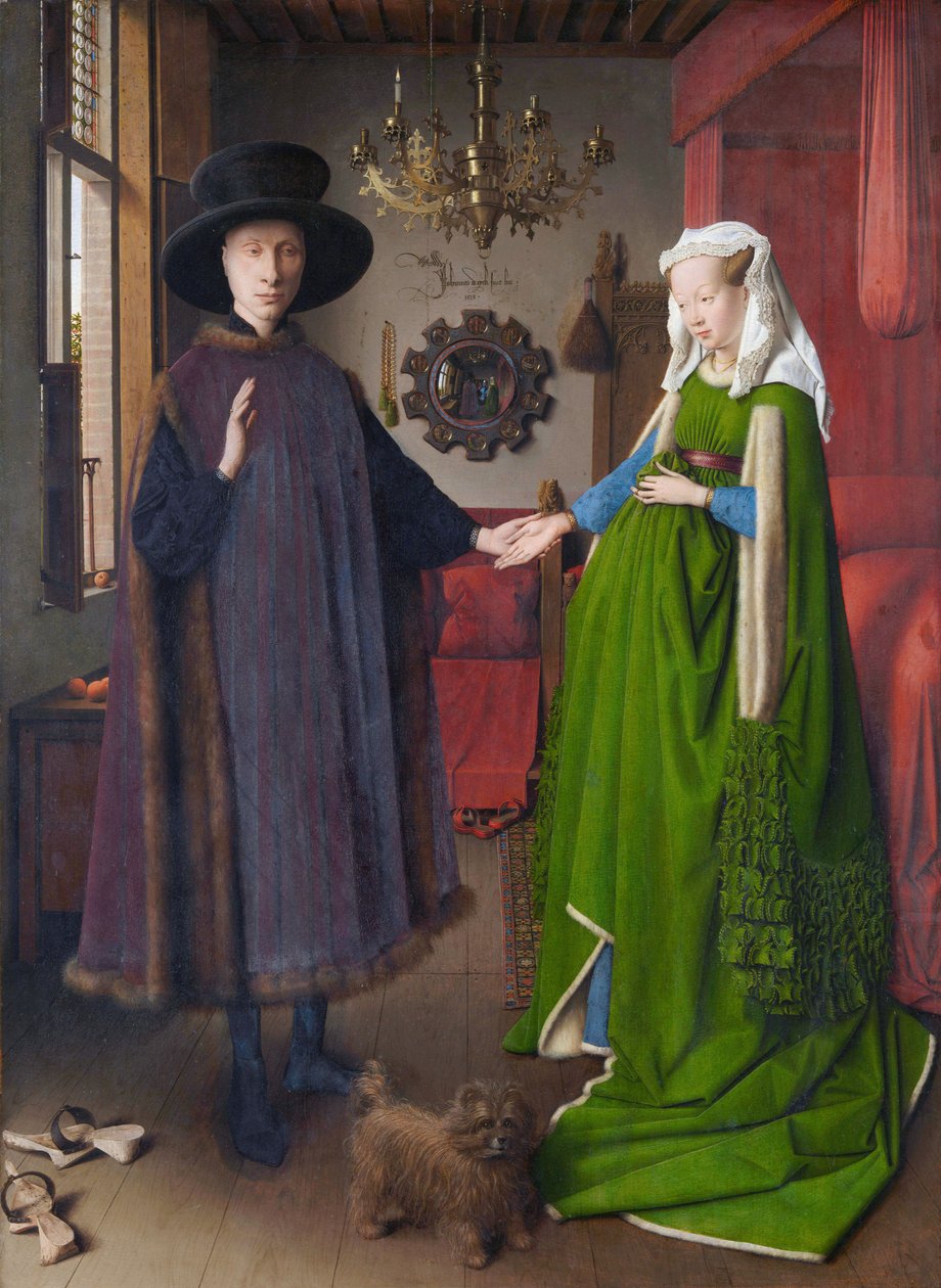 Portrét v Arnolfini od Jan van Eyck