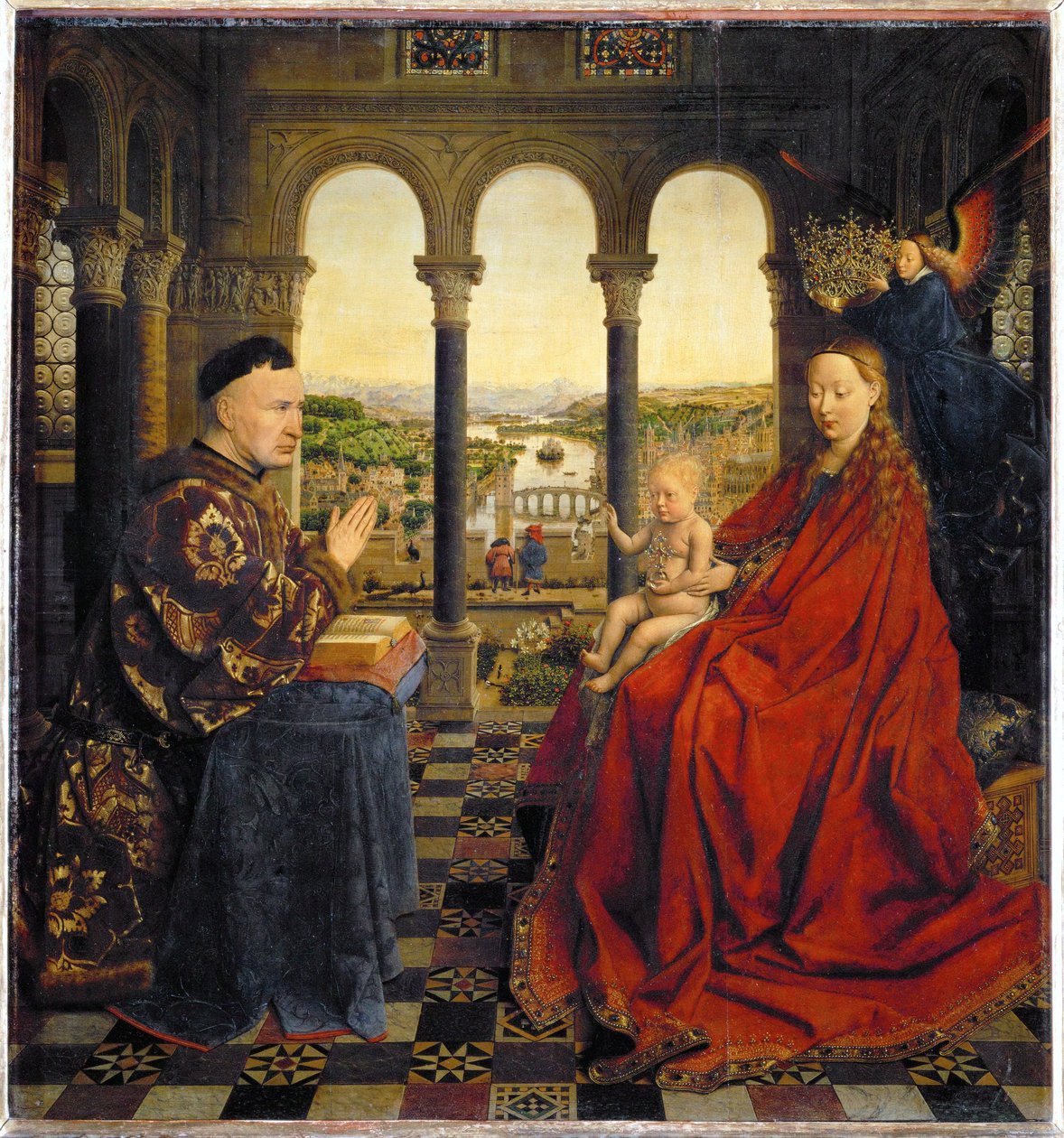 Panna kancléřka Rolinová od Jan van Eyck