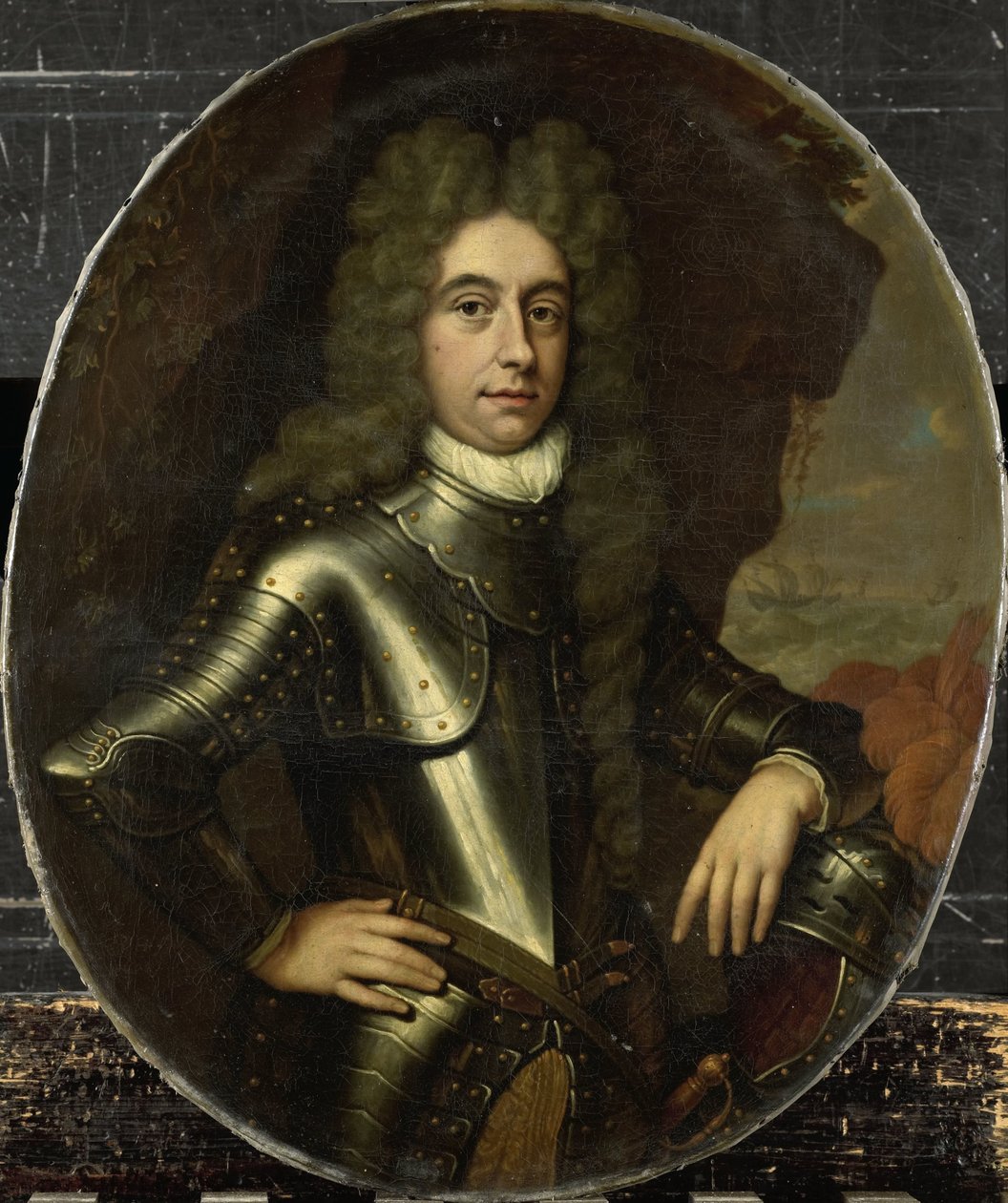 Portrét Harmena Lineslagera (1664-1704) od Jan van Haensbergen