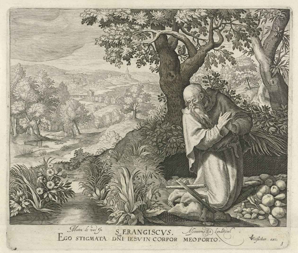 H. Franciscus Heiligen (název série) od Jan van Londerseel