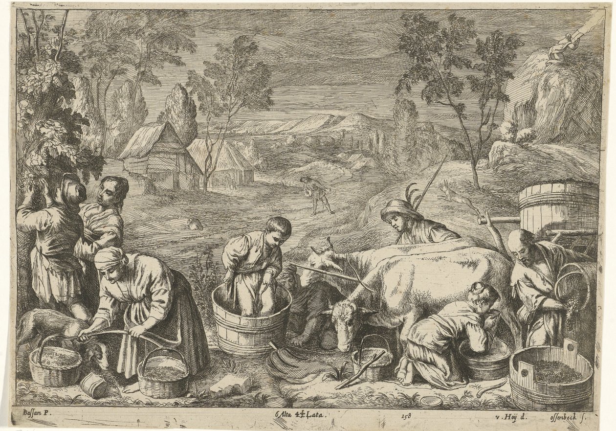 Podzim The Four Seasons (název série) od Jan van Ossenbeeck