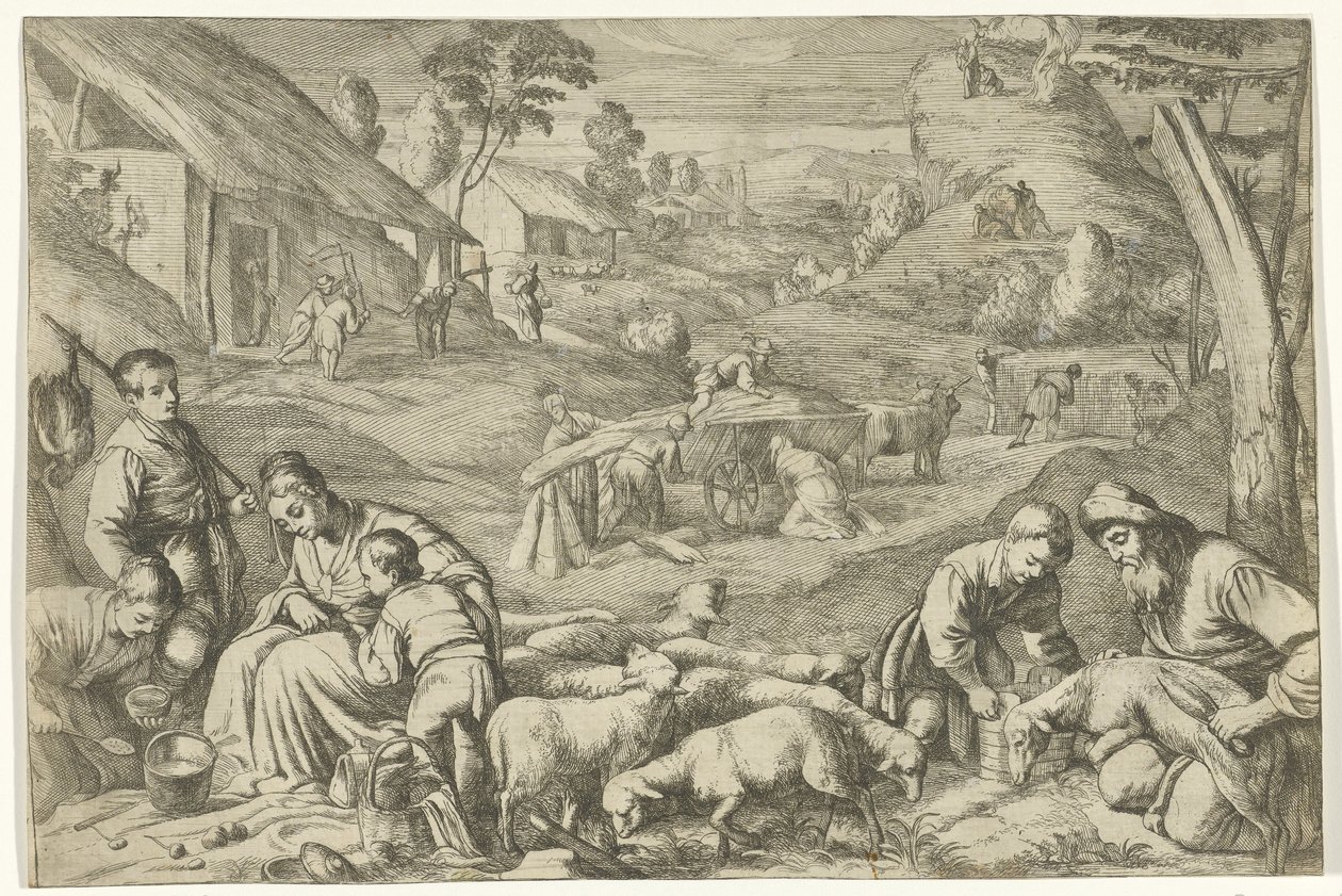 Léto The Four Seasons (název série) od Jan van Ossenbeeck