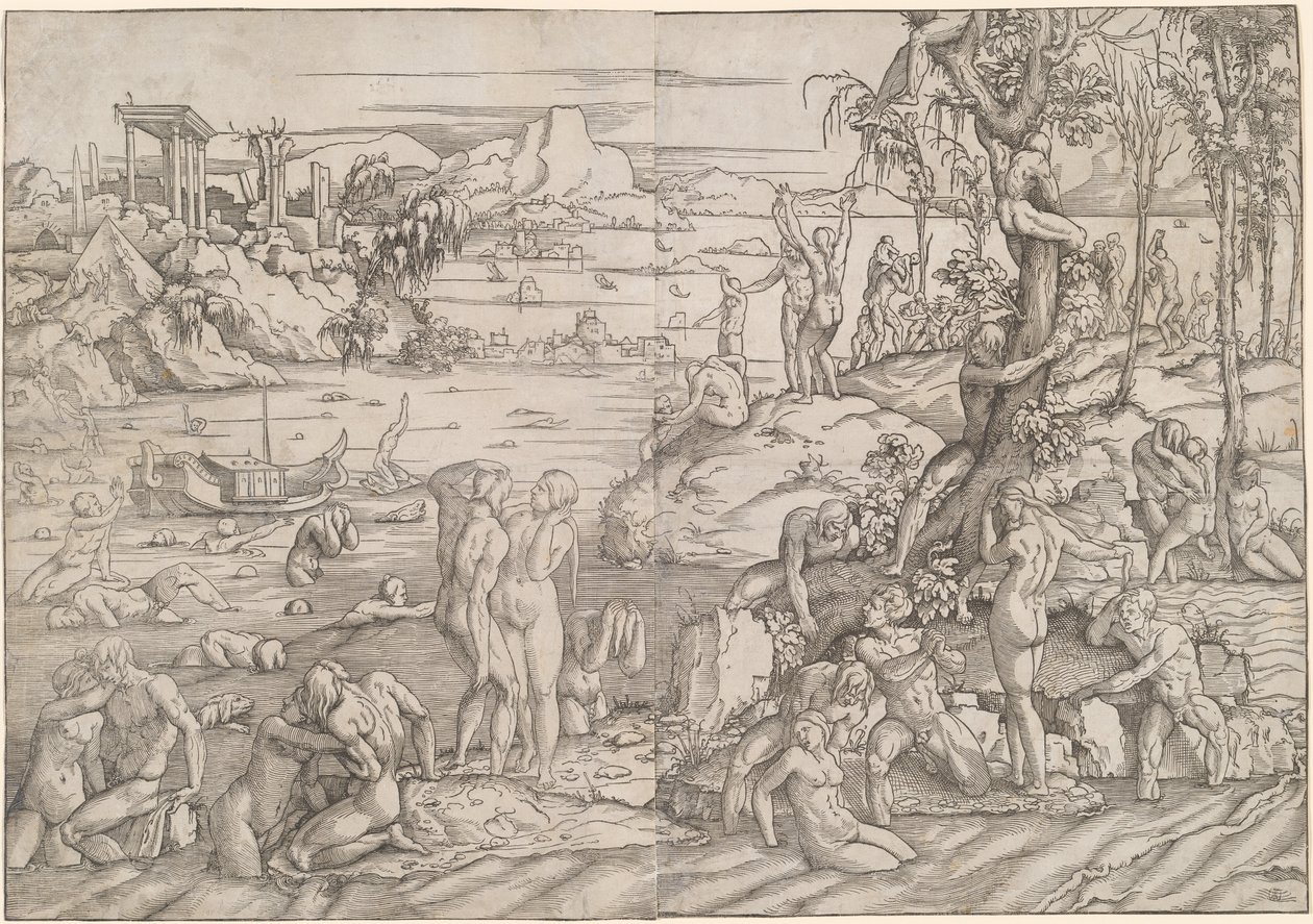 Potopa od Jan van Scorel