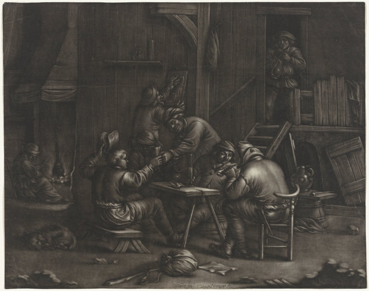 Hostinec s pijáky od Jan van Somer