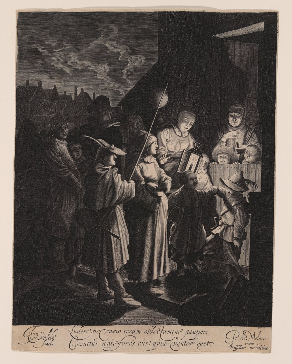 Masopustní úterý od Jan van de Velde II