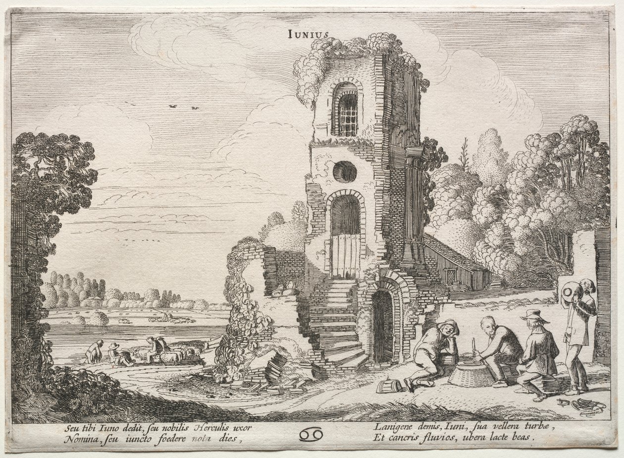 Dvanáct měsíců: červen od Jan van de Velde II