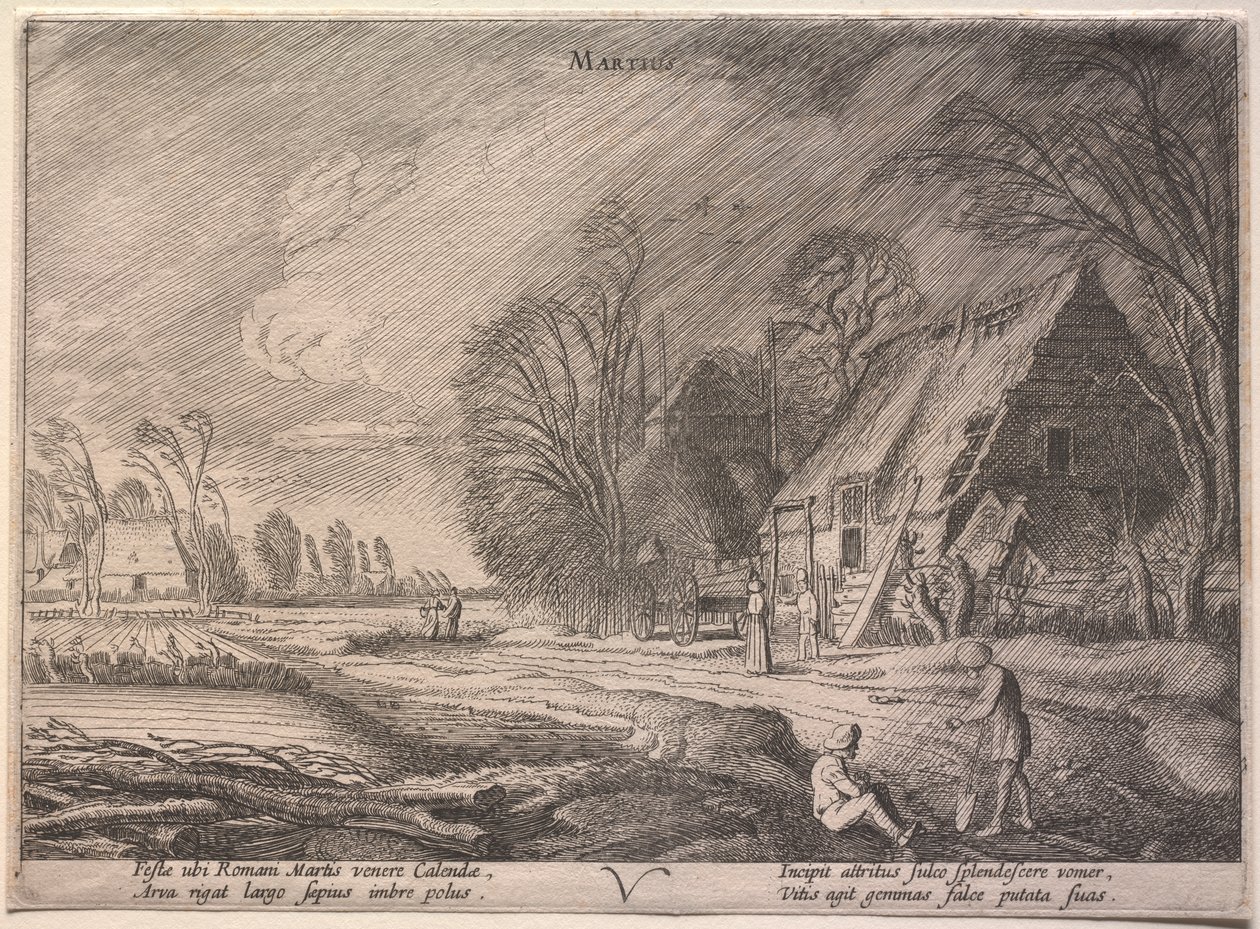 Dvanáct měsíců: březen od Jan van de Velde II