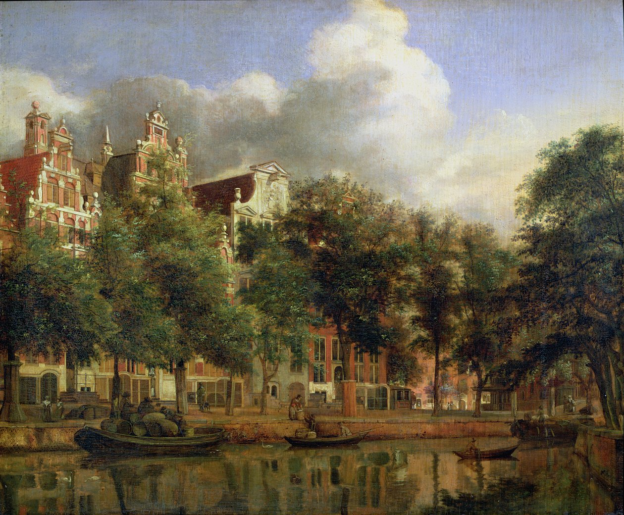 Herengracht, Amsterdam od Jan van der Heyden