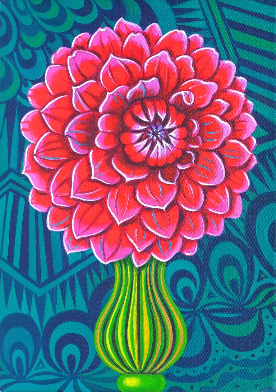Dahlia, 2014, od Jane Tattersfield