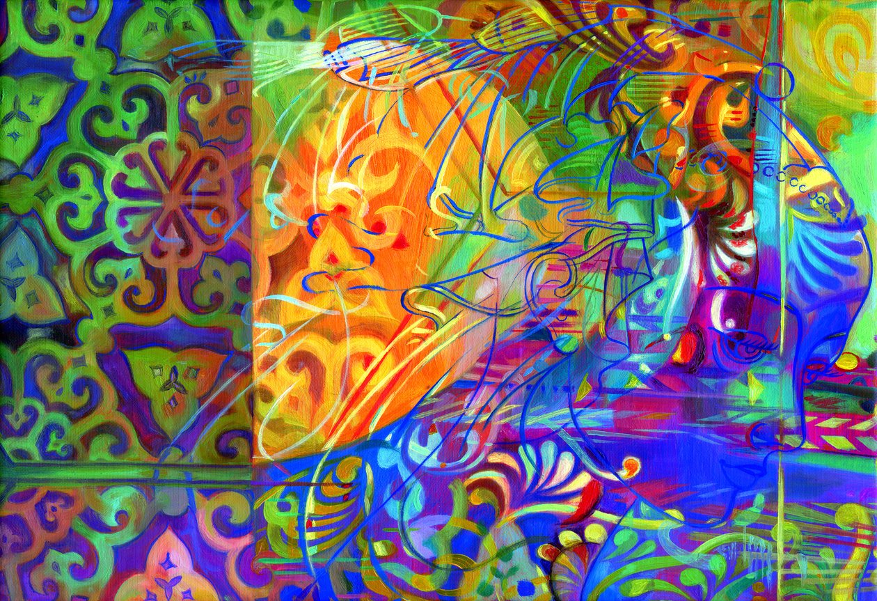 Dapples the ospalý východ, 2011, od Jane Tattersfield
