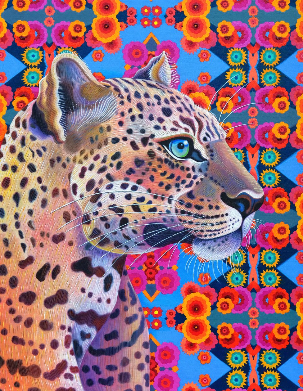 Leopard, 2018, od Jane Tattersfield