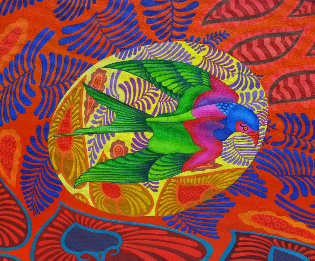 Luňák vlaštovčí, 2012, od Jane Tattersfield