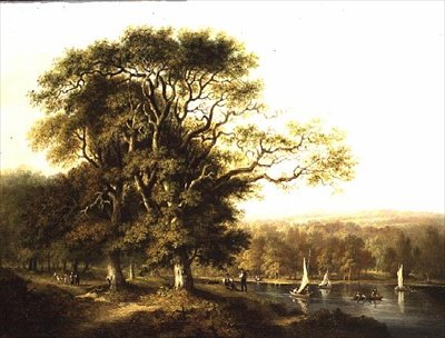 Pohled na The Forth, Stirling od Jane Nasmyth