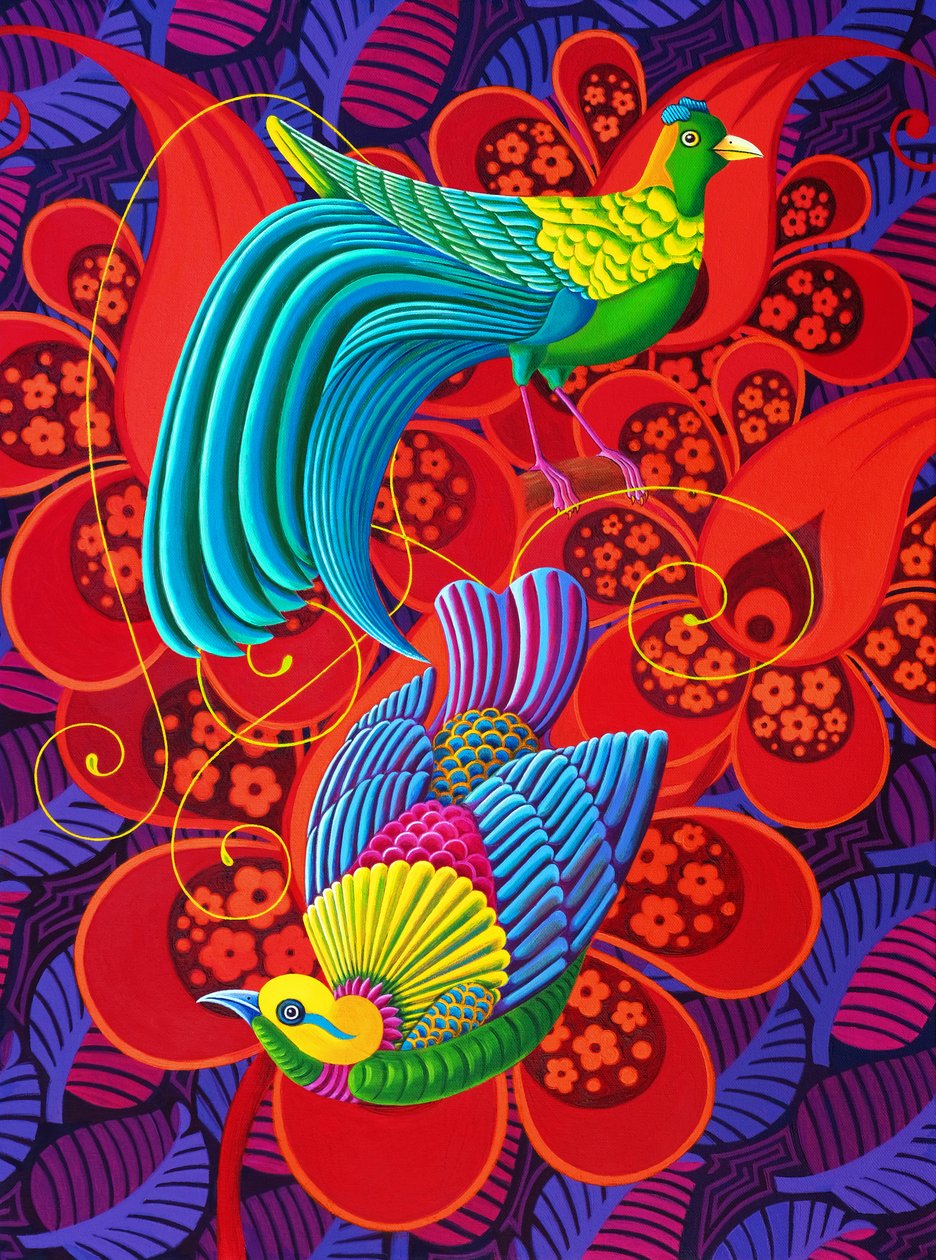Birds of Paradise, 2020 od Jane Tattersfield
