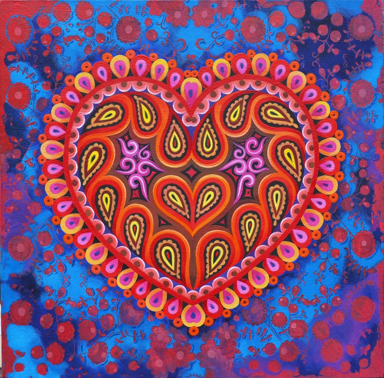 Srdce, 2016, od Jane Tattersfield