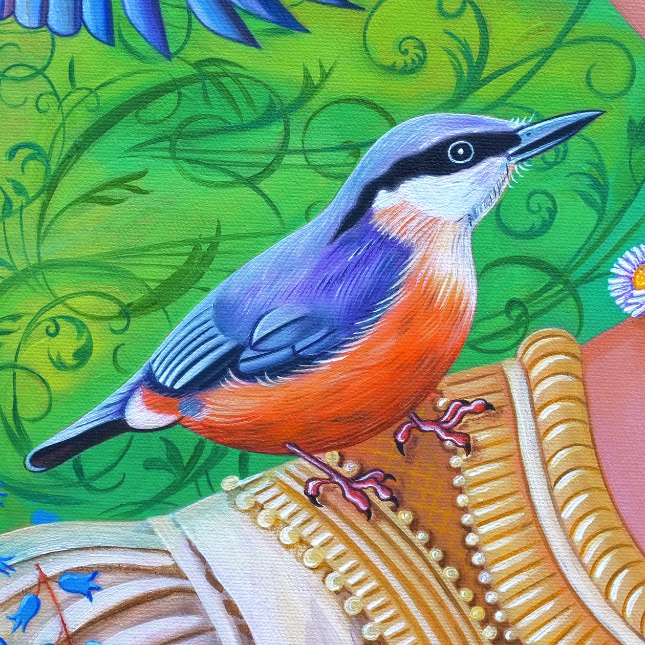 Brhlík lesní, 2016, od Jane Tattersfield