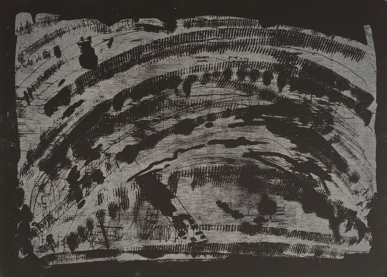 Otrávená země II, 2013 (dřevořez motorovou pilou) od Janet McKenzie