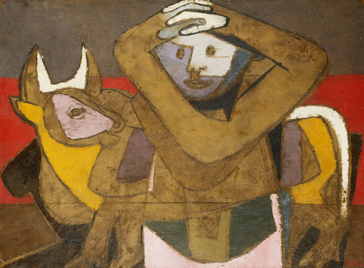 Únos Evropy (soumrak) od Jankel Adler