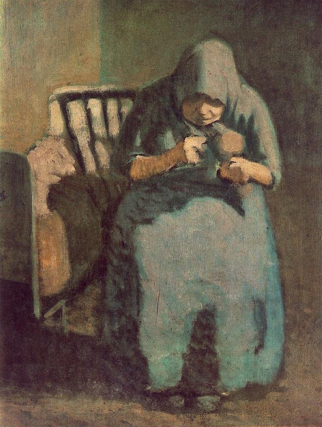 Matka umělců od Janos Nagy Balogh