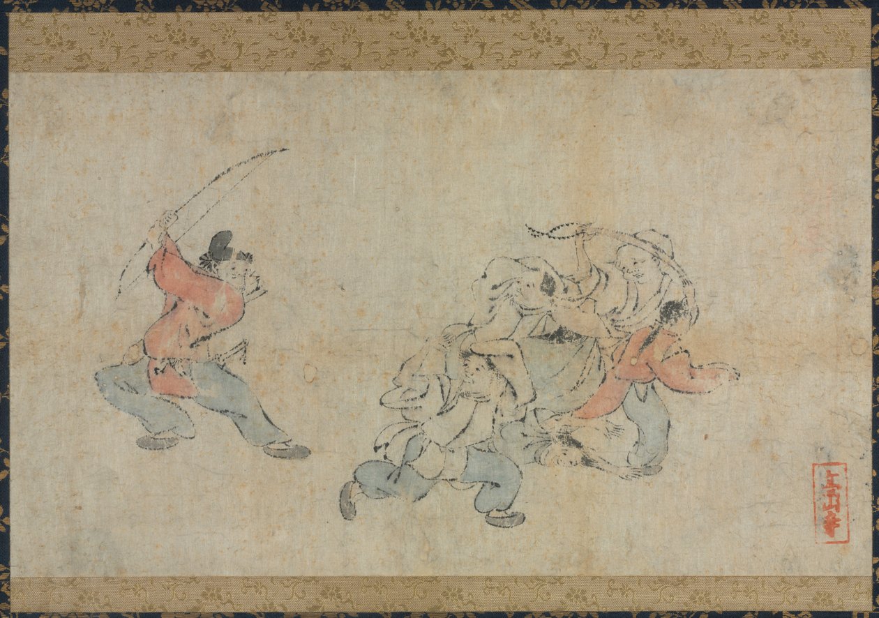 Toba-e (komiksový obrázek) od Japan, Edo period