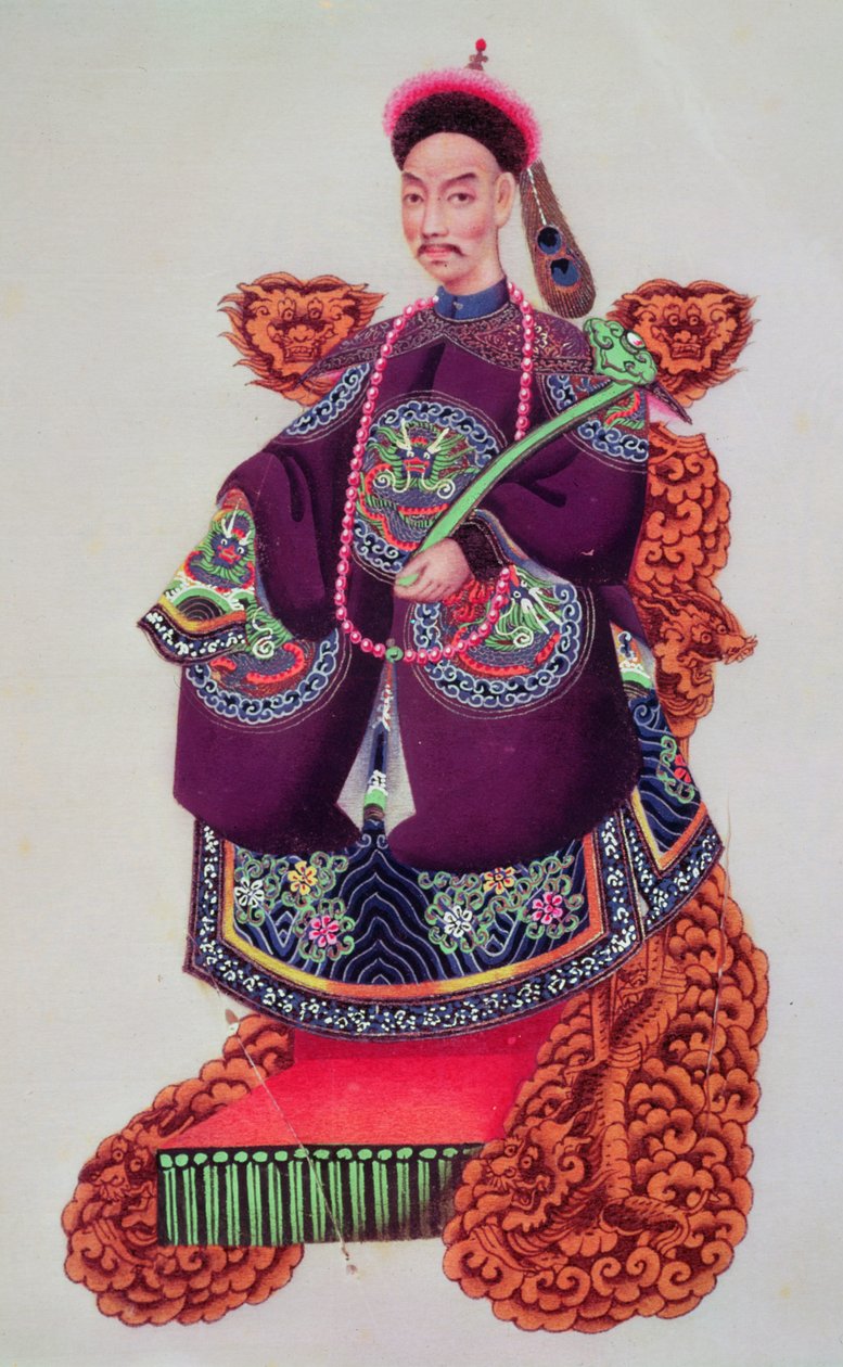 Kostým císaře, konec 18. století od Japanese School