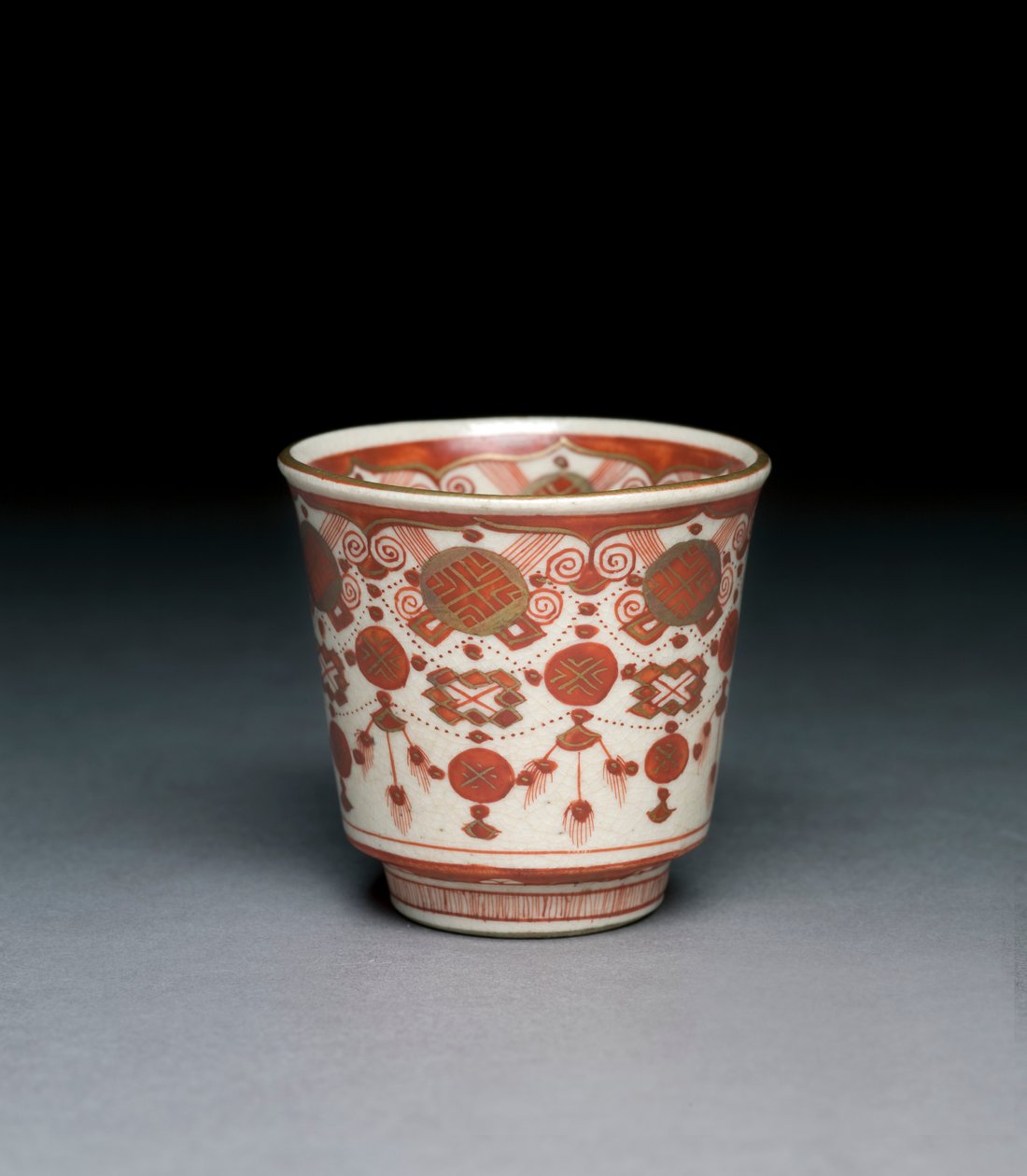 Šálek, provincie Kaga, éra Meidži (porcelán) od Japanese School