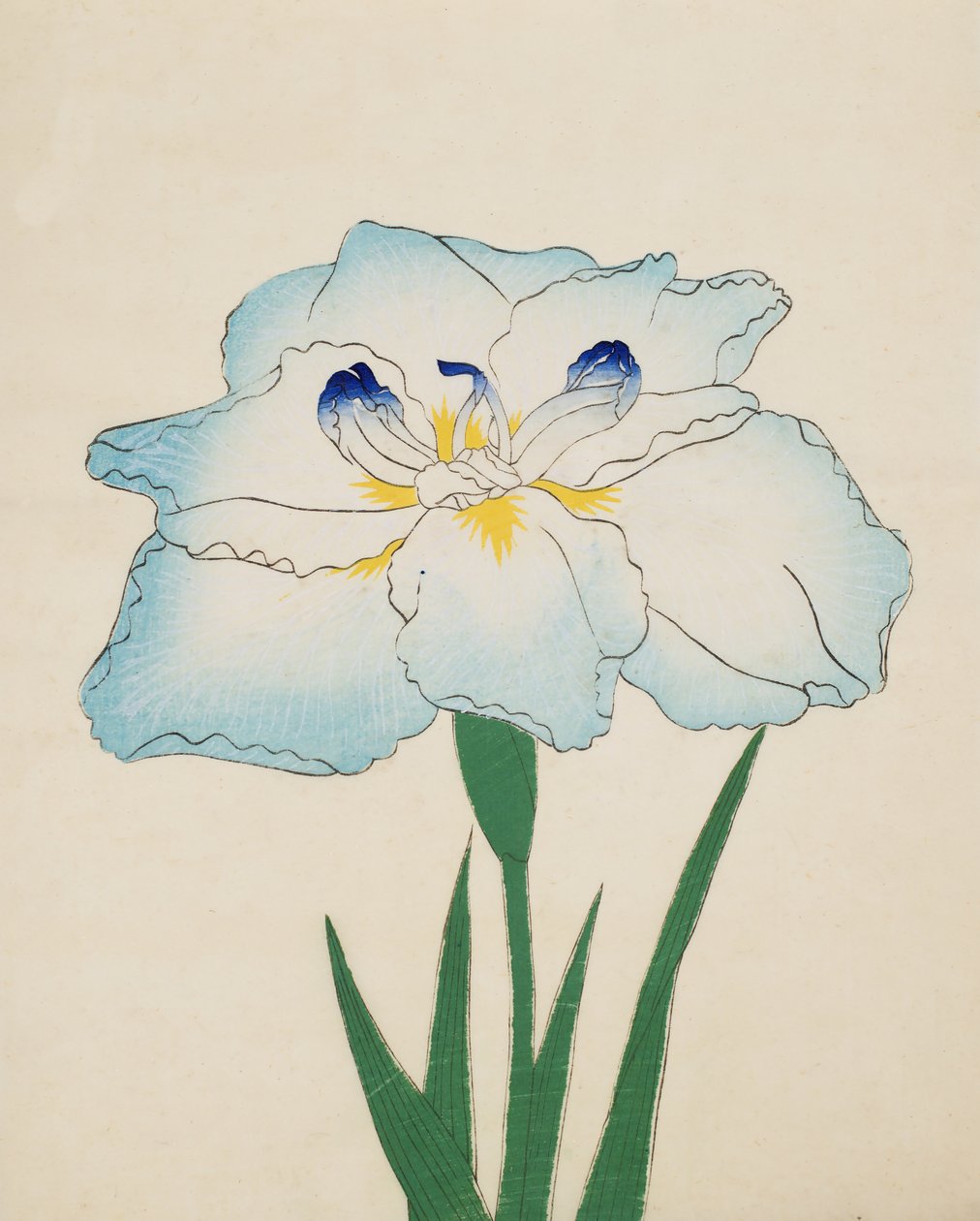 Issui-No-Gin, č. 34, 1890 (barevný dřevotisk) od Japanese School